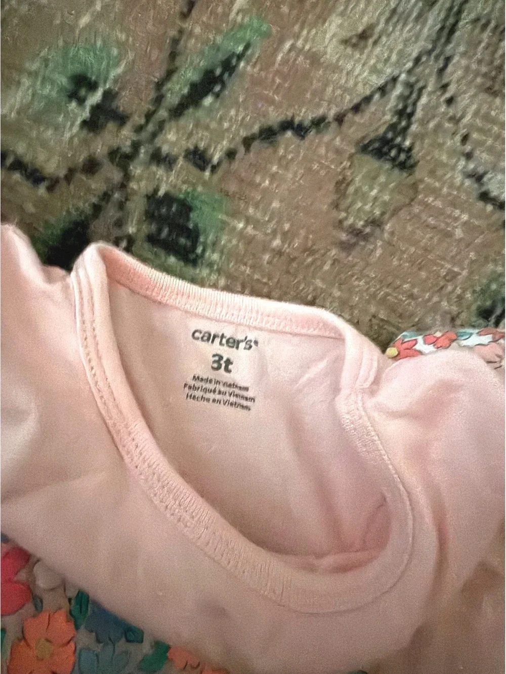 Carters 3T baby girl toddler outfit 2 pieces